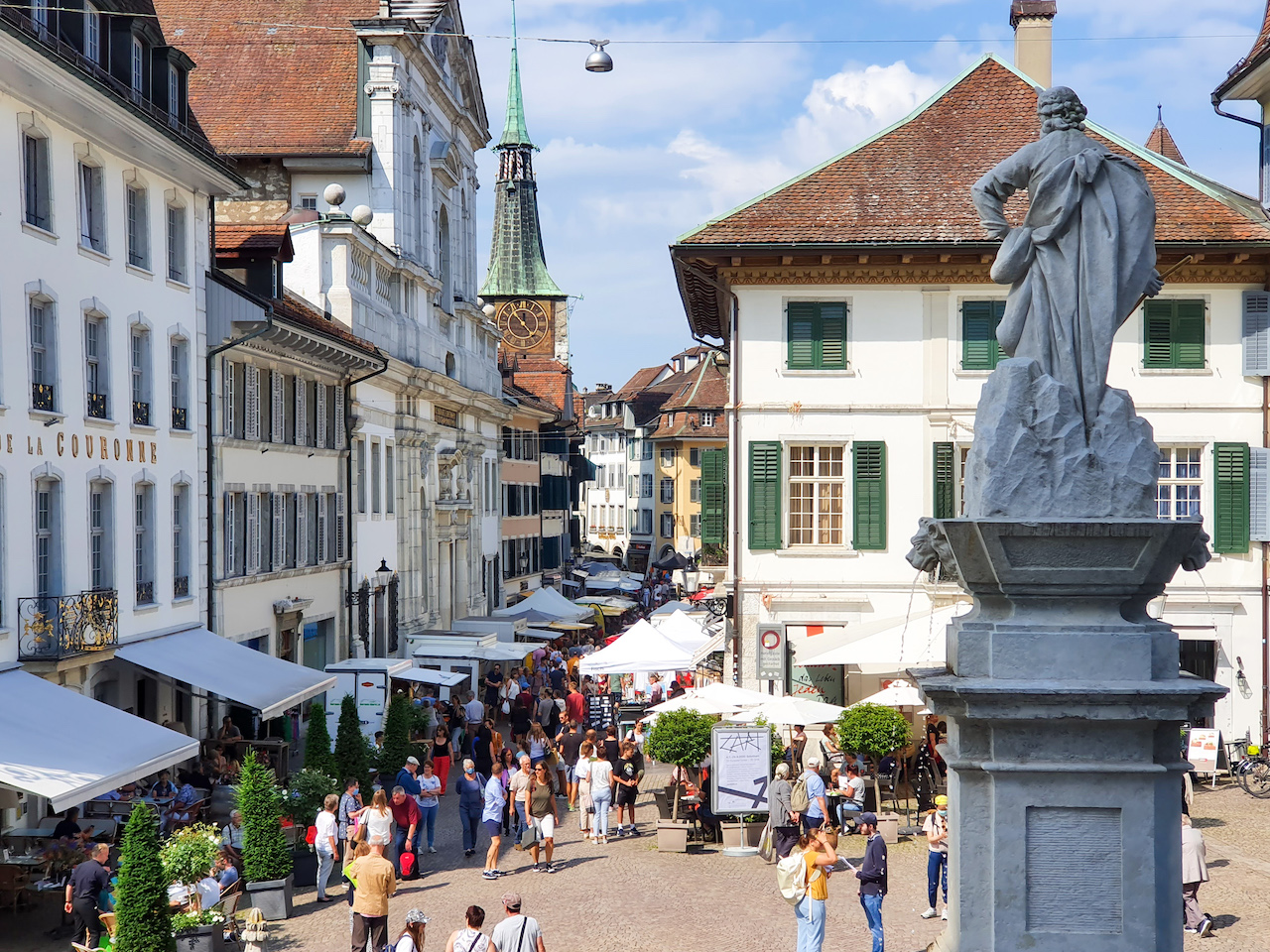 Solothurn: sierlijke barok, hippe straatkunst en de mooiste rivier ter wereld